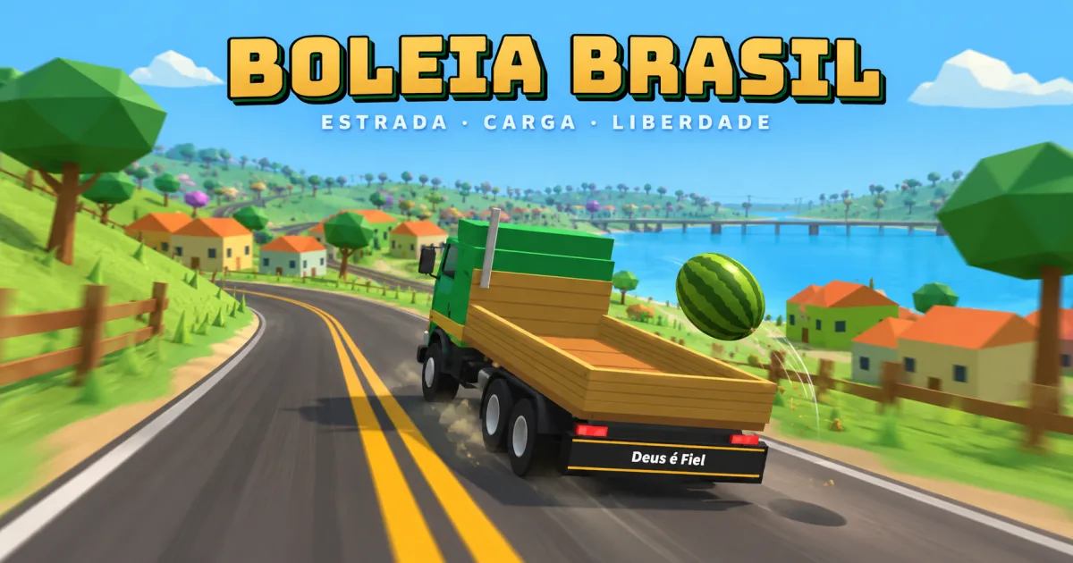 Capa de Jogo de Caminhão Online Multiplayer Grátis – Boleia Brasil