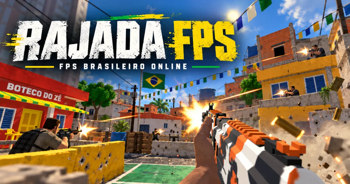 Capa de Rajada FPS — Jogo de Tiro Online Grátis no Navegador