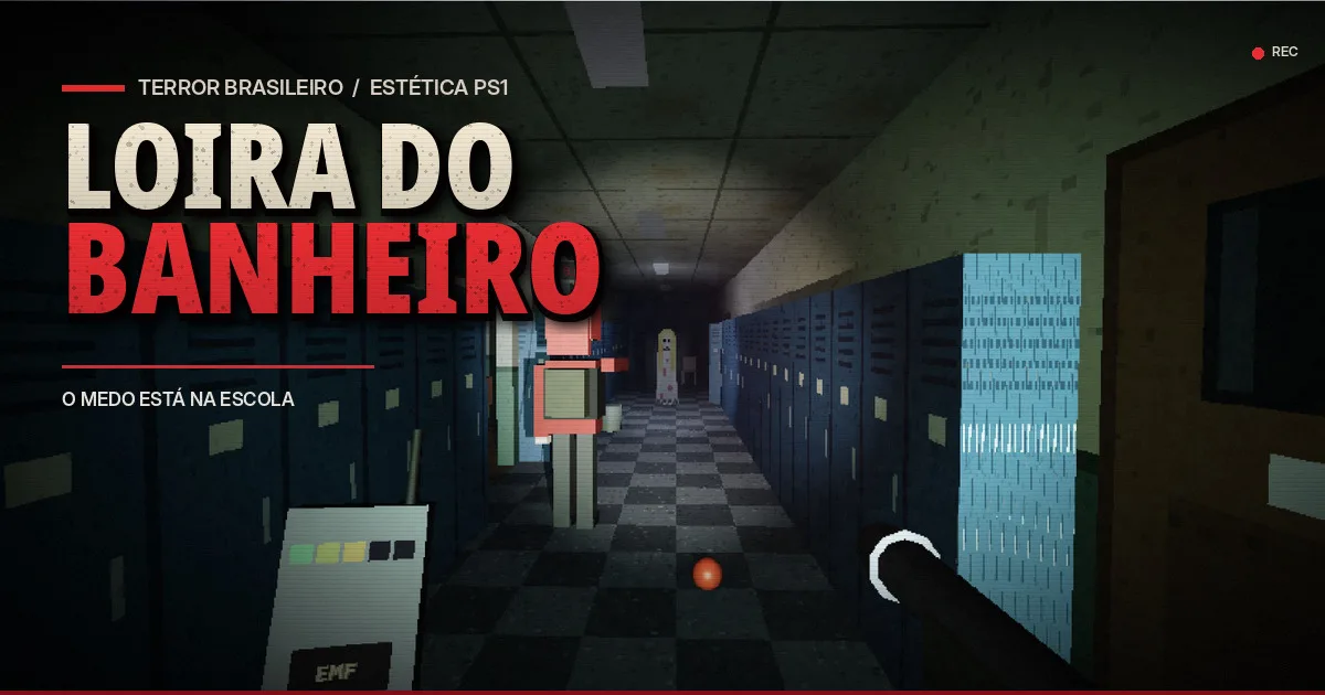 Capa de Caça a Loira do Banheiro