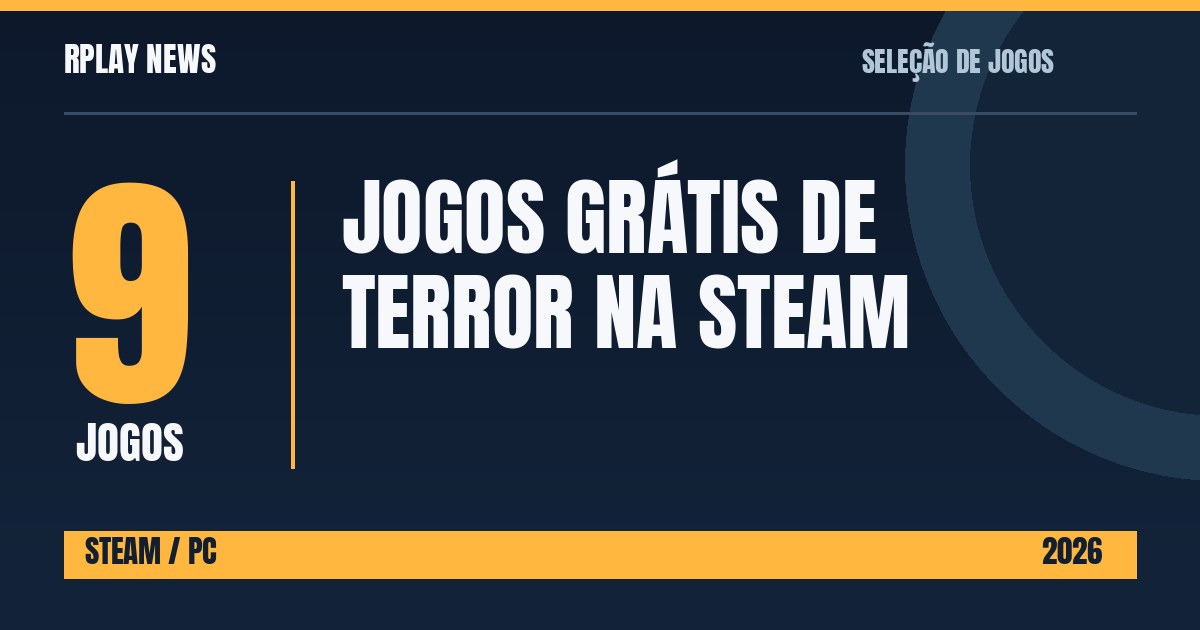 Seleção editorial: Melhores jogos grátis de terror na Steam